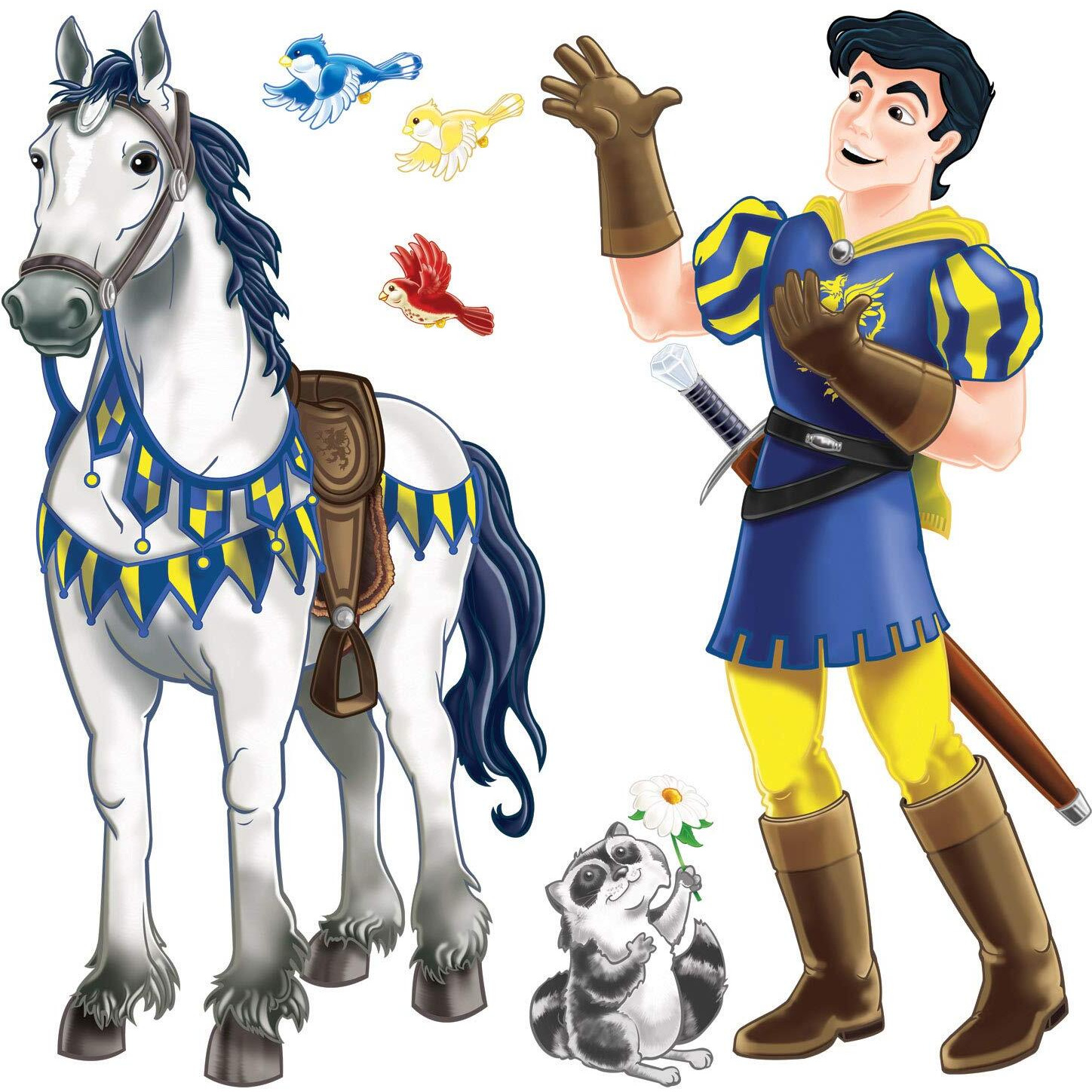 Prince & Trusty Steed Props