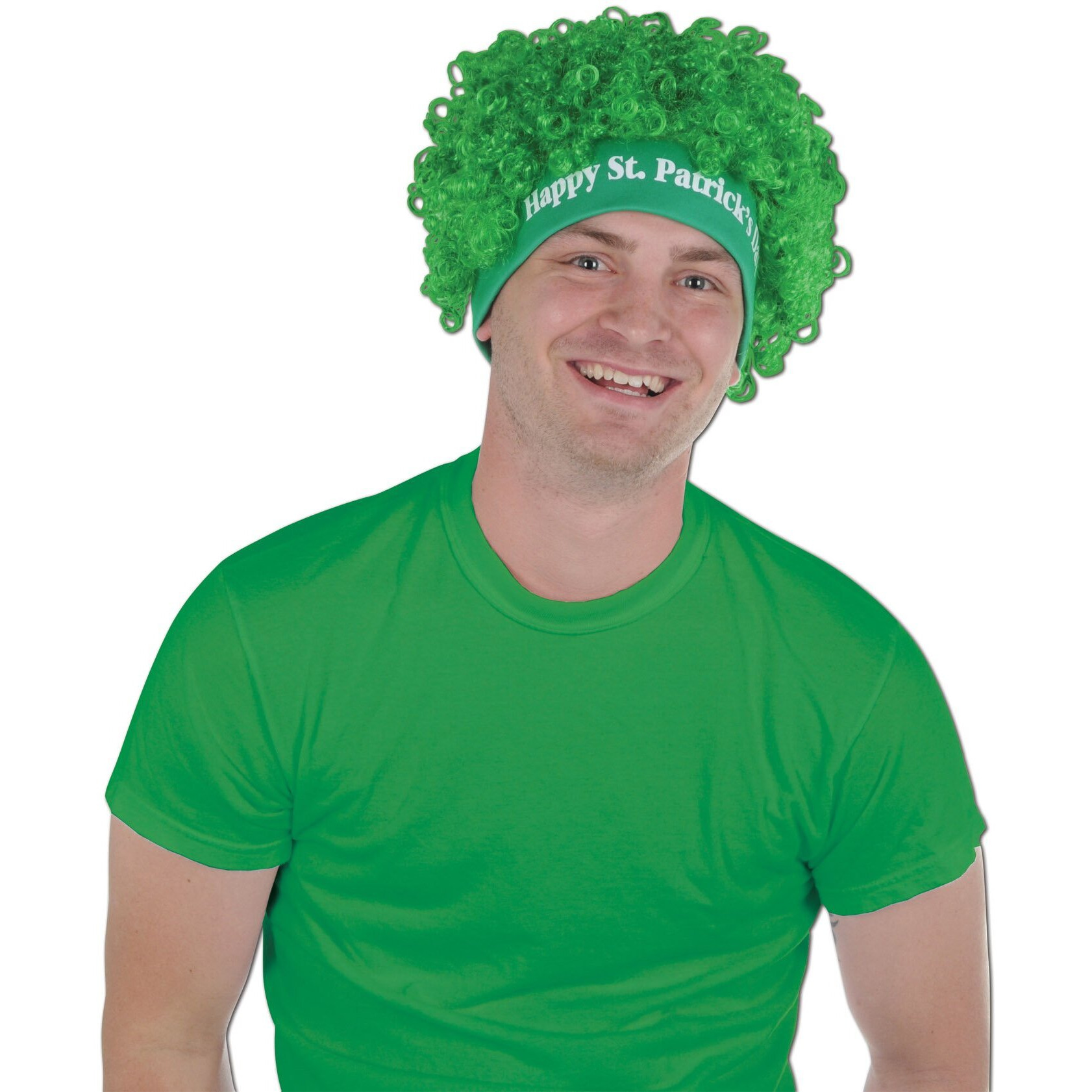 Happy St Patrick's Day Wig