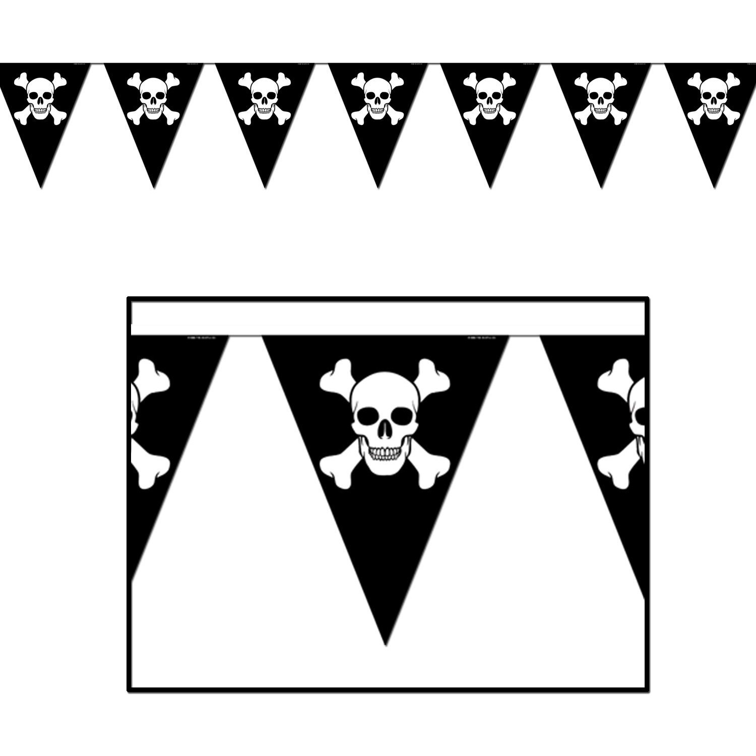 Jolly Roger Pennant Banner