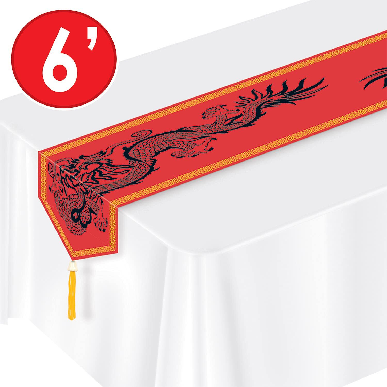 Printed Asian Table Runner