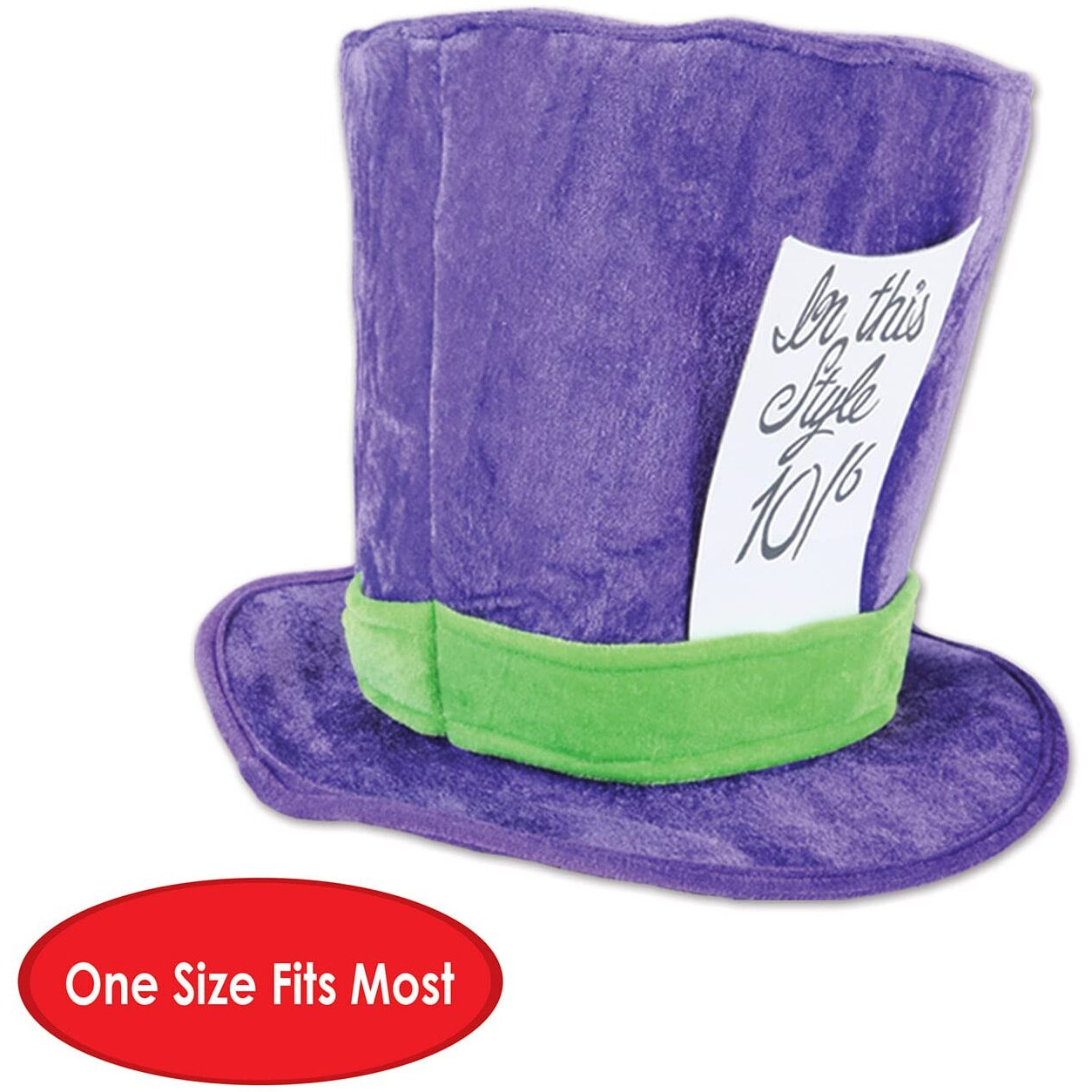 Plush Mad Hatter Hat