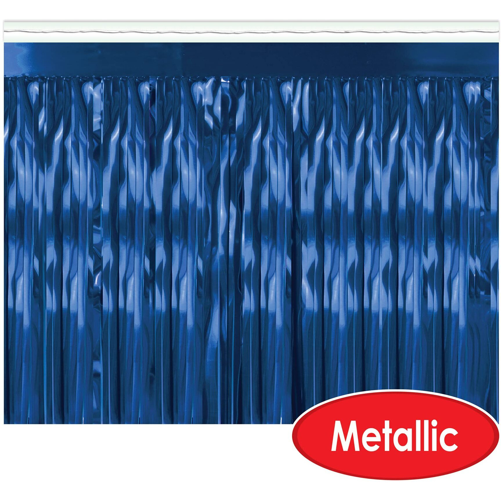 2-Ply Metallic Fringe Drape