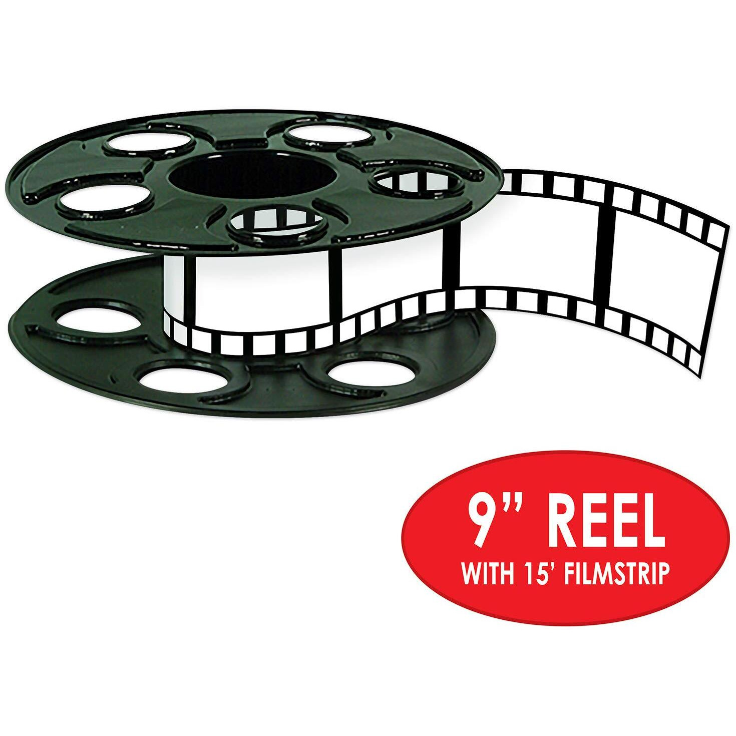 Movie Reel w/Filmstrip Centerpiece