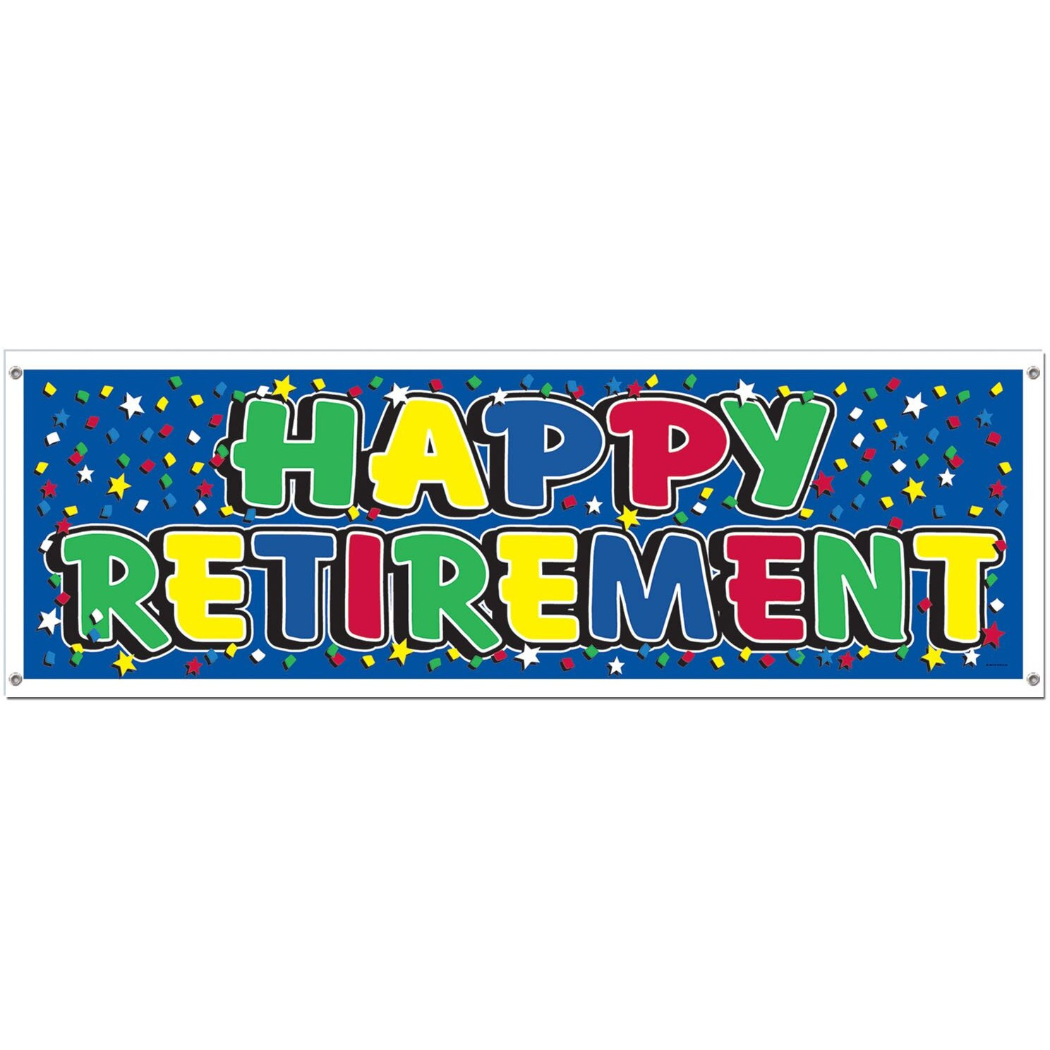 Happy Retirement Sign Banner