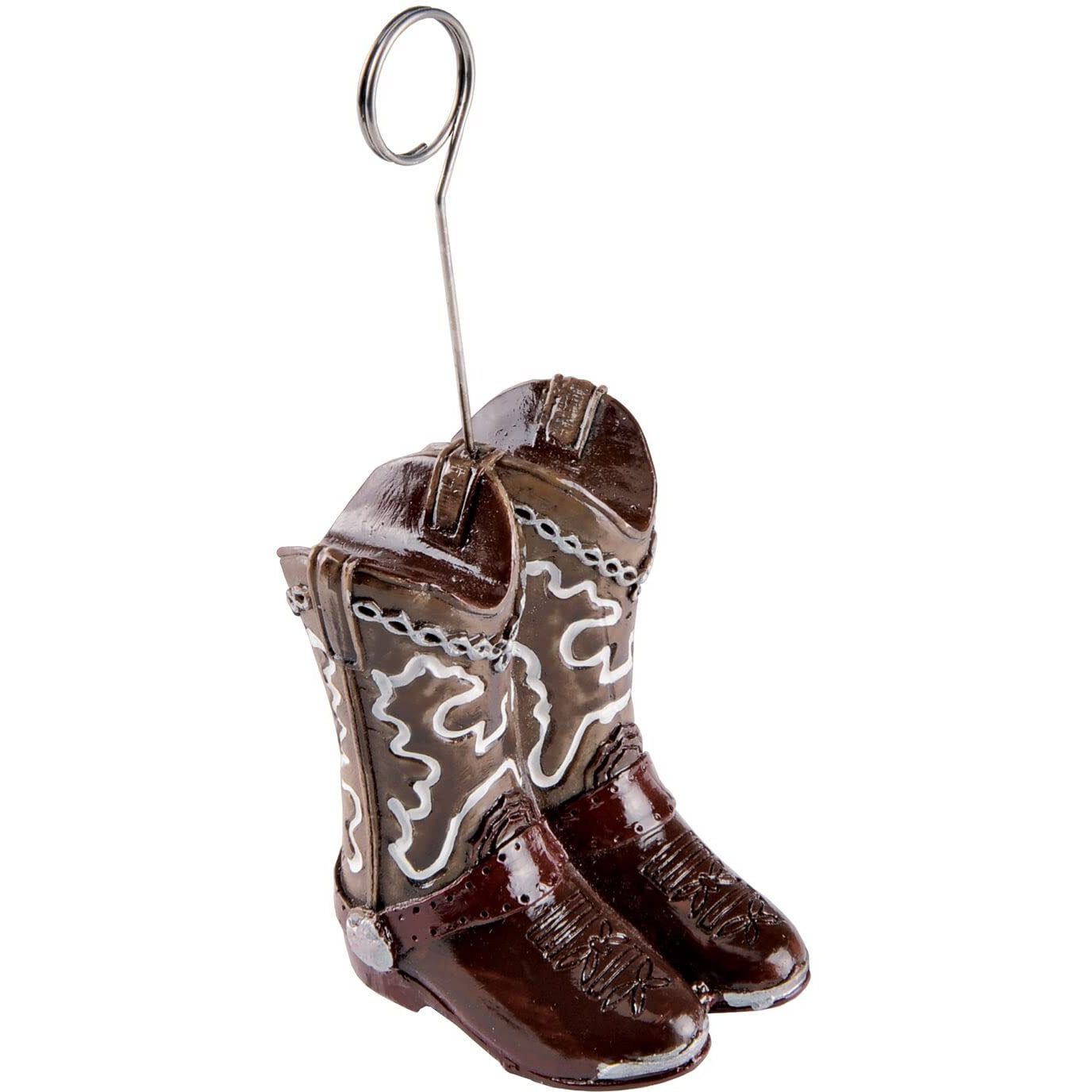 Cowboy Boots Photo/Balloon Holder