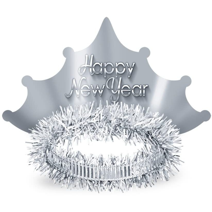 Silver New Year Tiaras