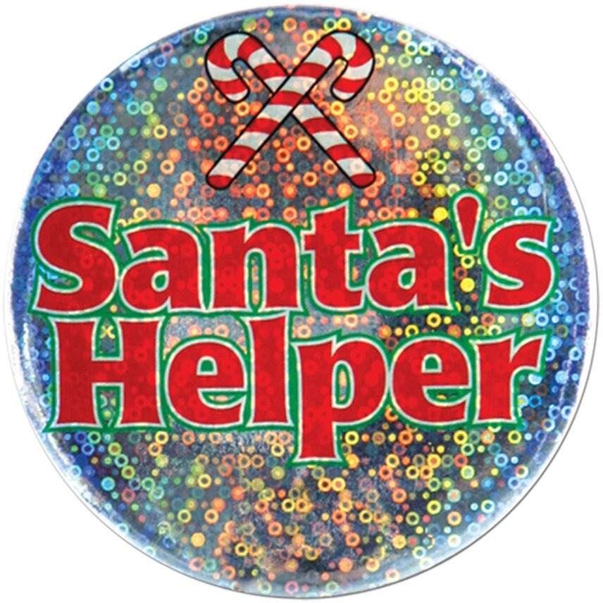 Santa's Helper Button