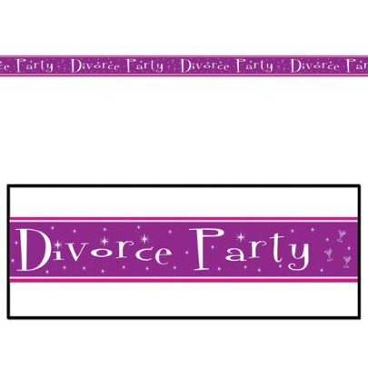 Divorce Party Party Tape