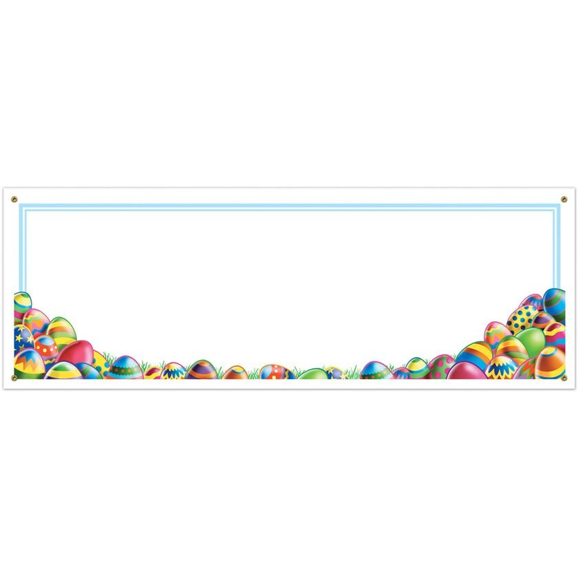 Easter Egg Hunt Sign Banner