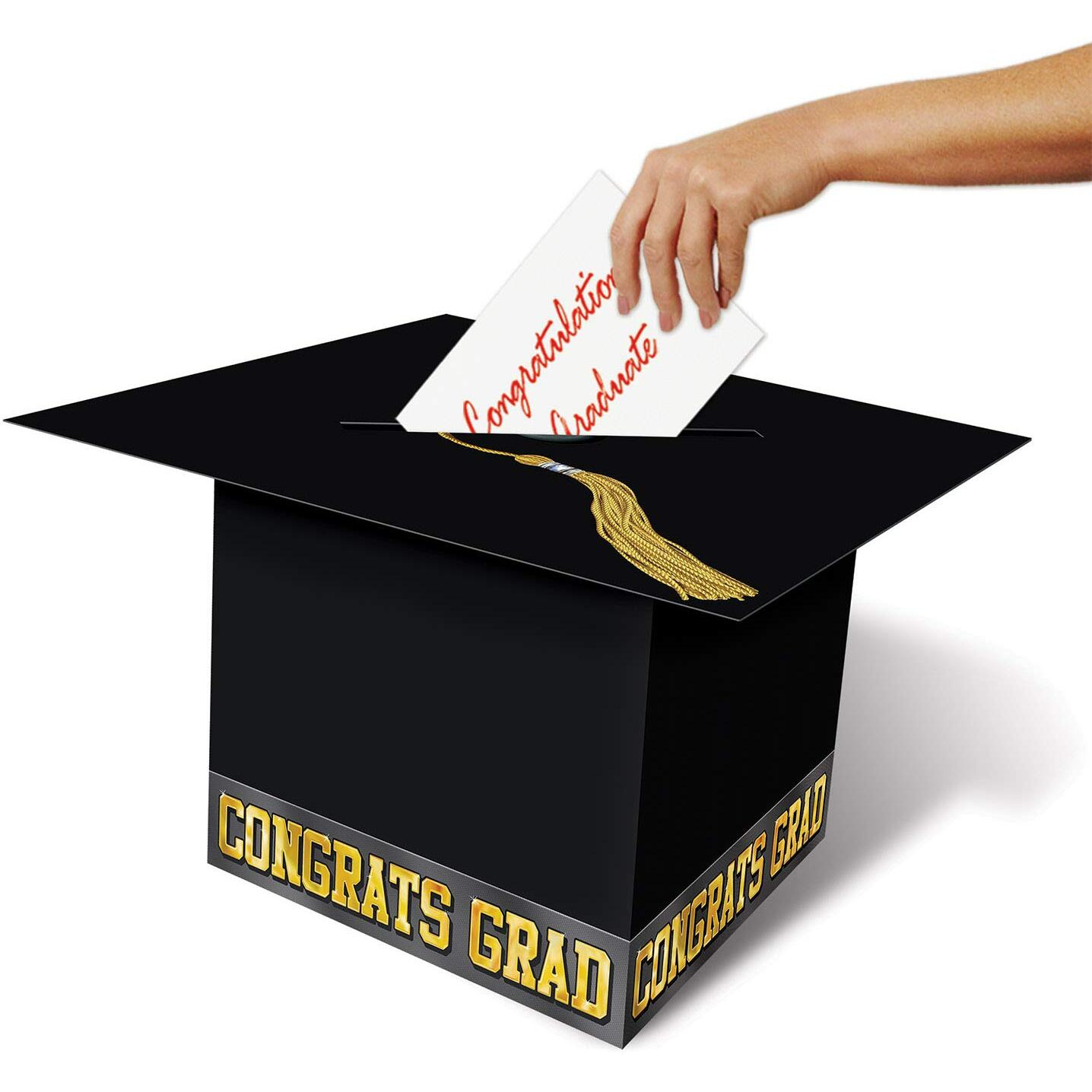 Grad Cap Card Box