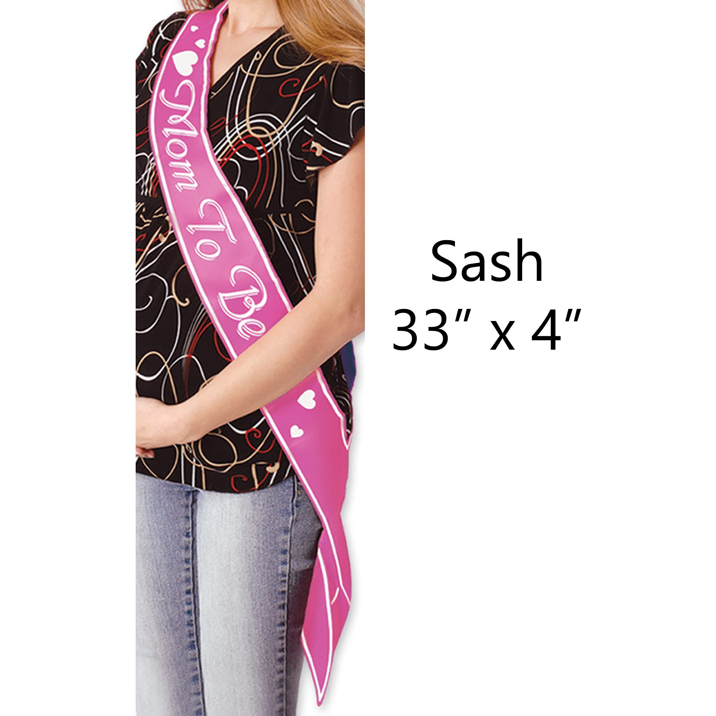 Mom To Be Satin Sash