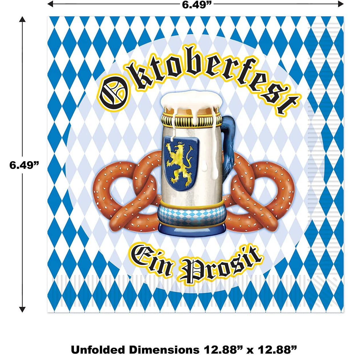 Oktoberfest Luncheon Napkins