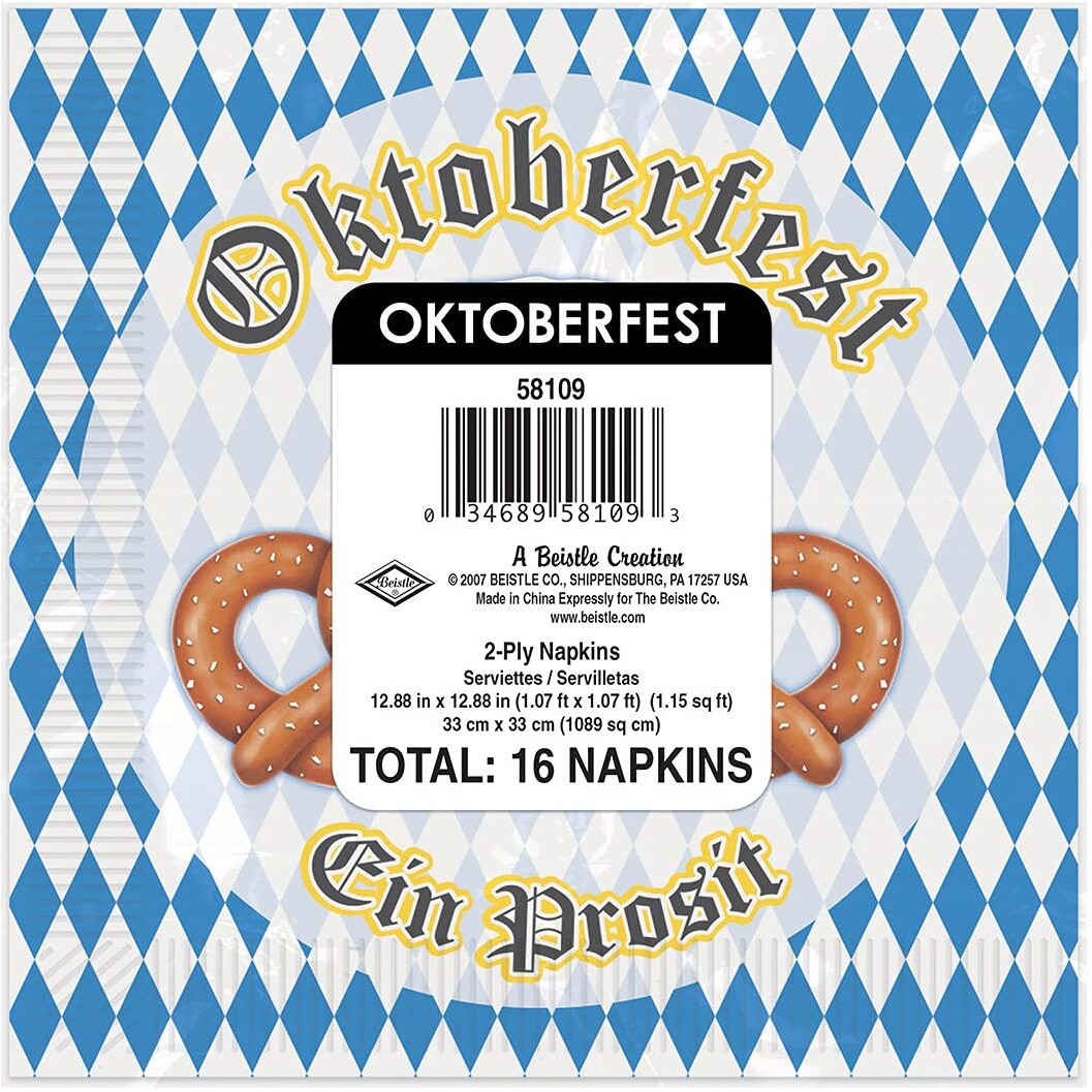 Oktoberfest Luncheon Napkins