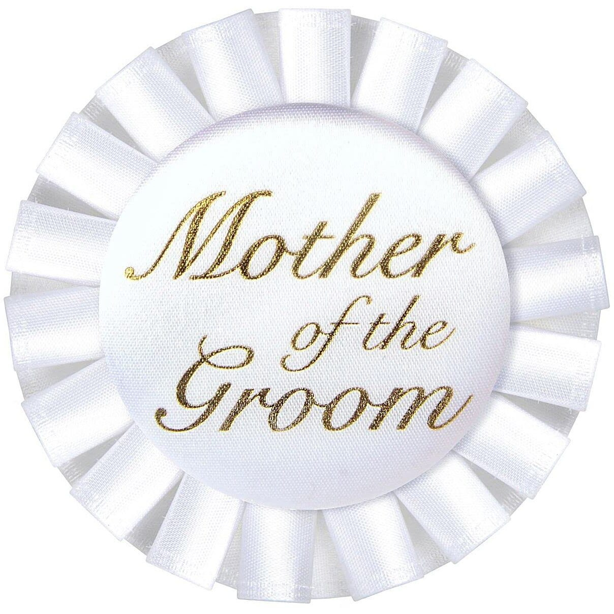 Mother Of The Groom Satin Button