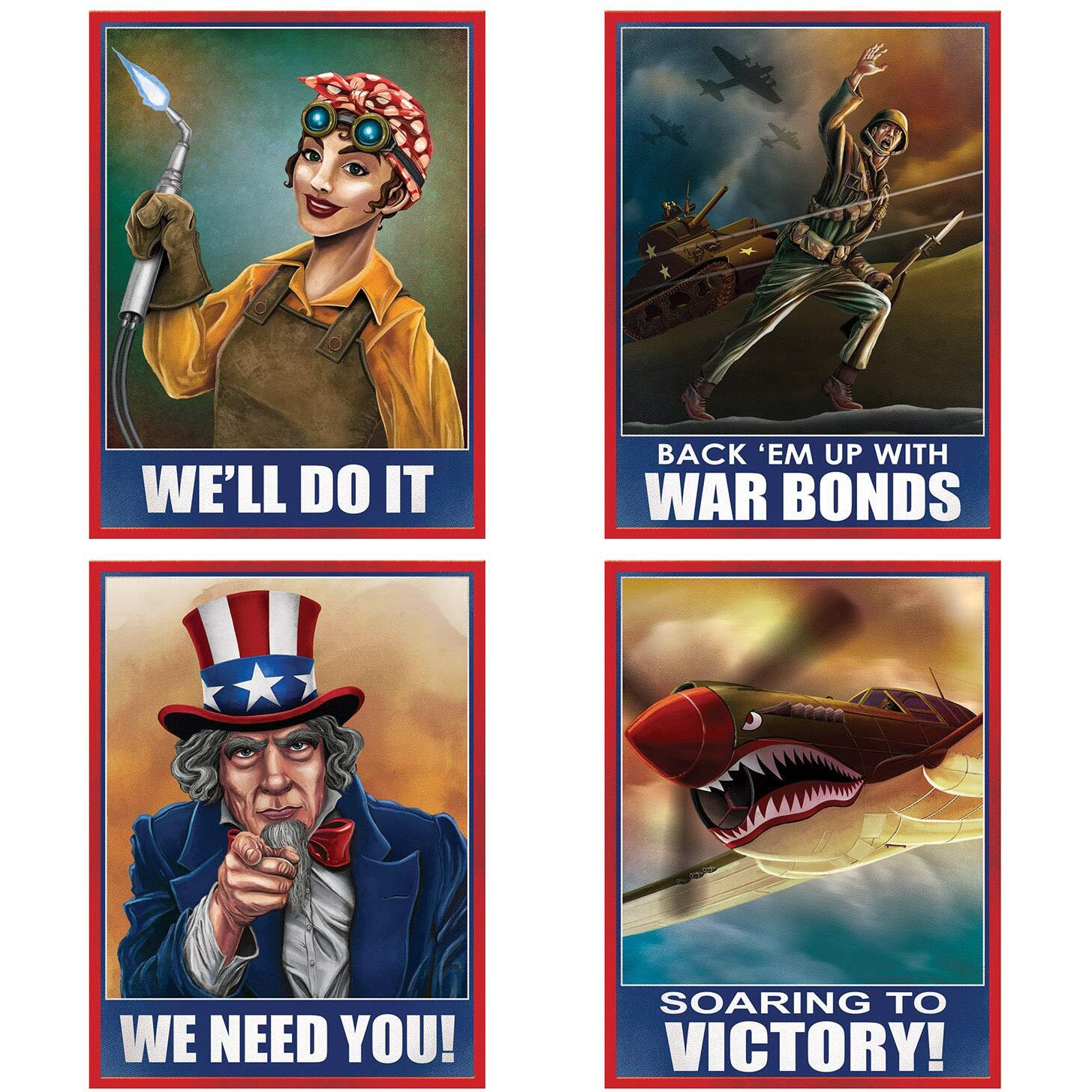 World War II Poster Cutouts