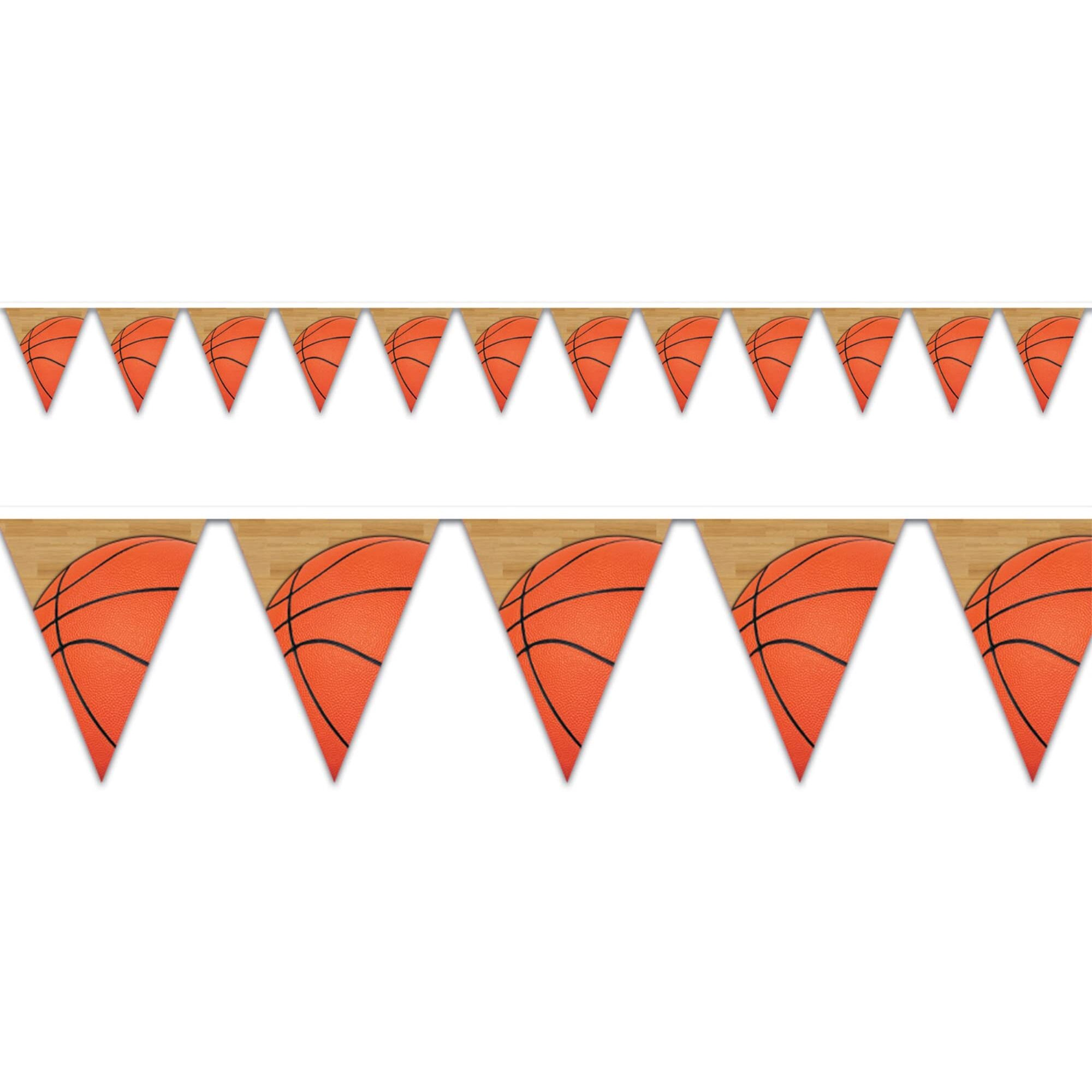 Basketball Pennant Banner