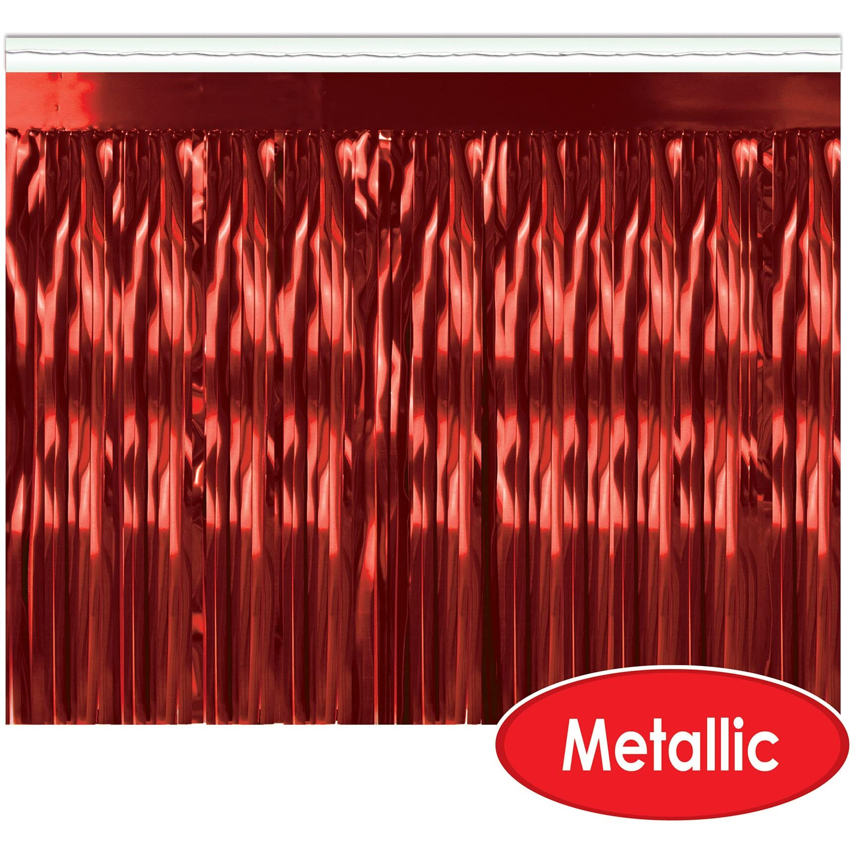 2-Ply Metallic Fringe Drape