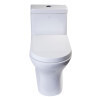 EAGO TB353 DUAL FLUSH ONE PIECE ECO-FRIENDLY HIGH EFFICIENCY LOW FLUSH CERAMIC TOILET