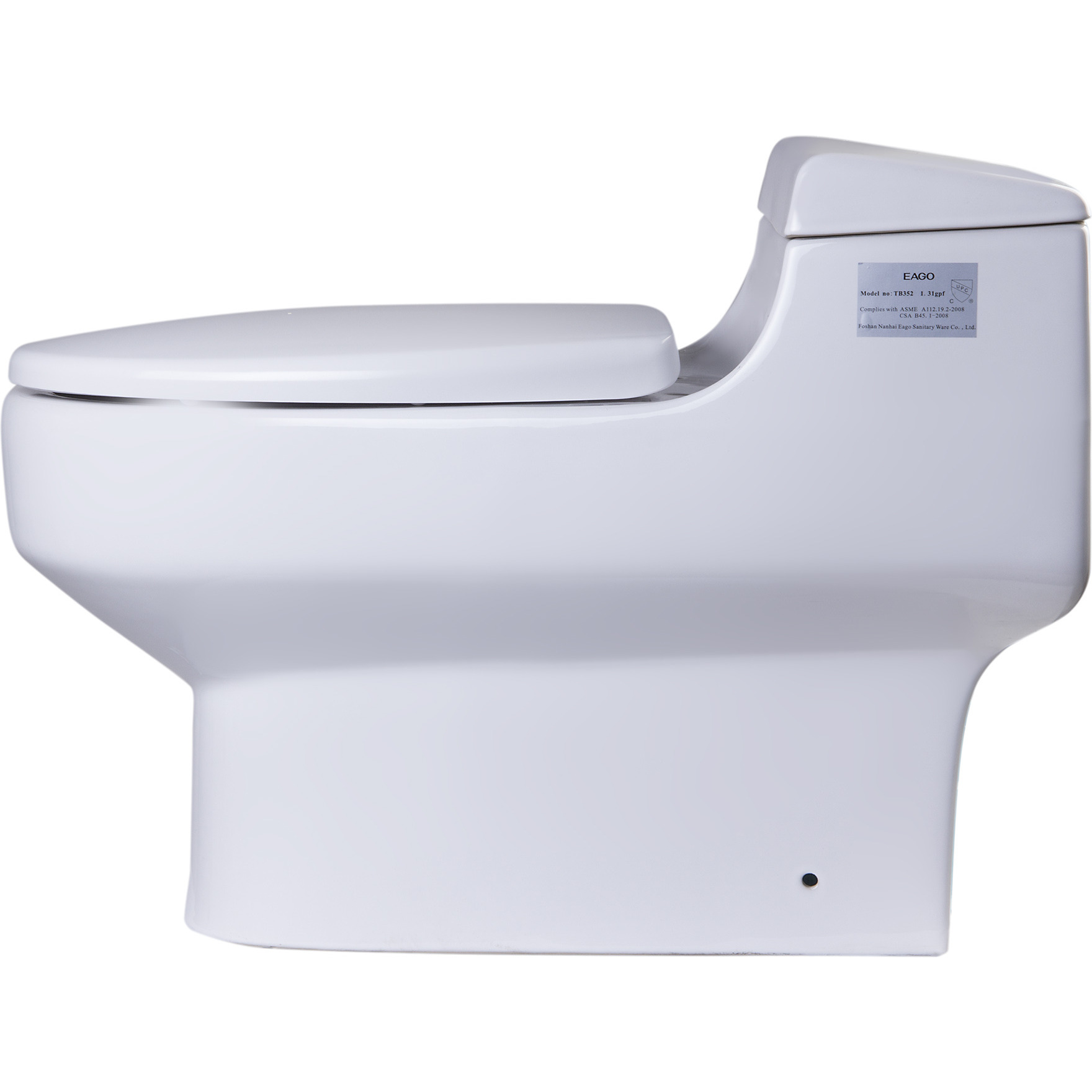 EAGO R-352SEAT Replacement Soft Closing Toilet Seat for TB352