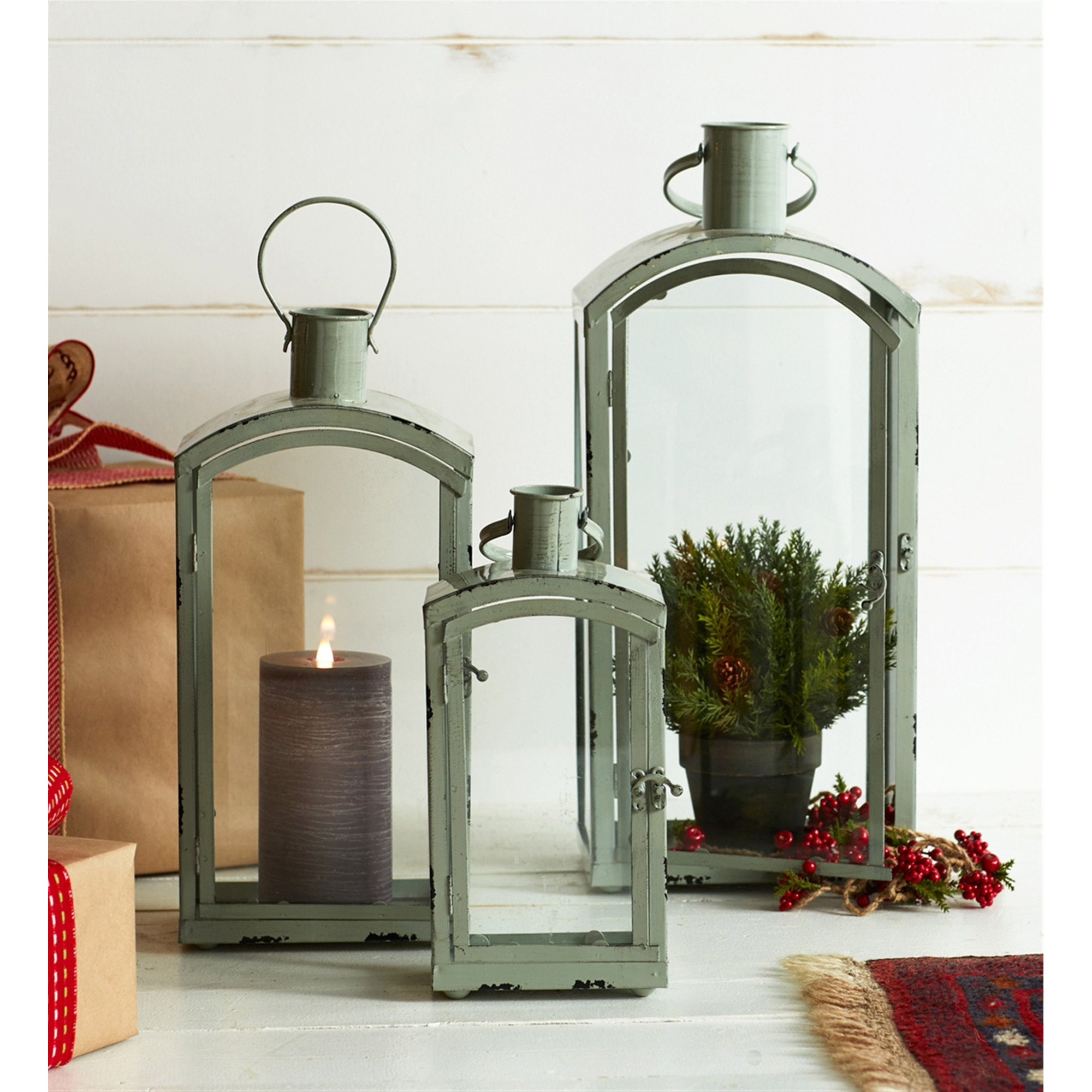 Metal Lantern (Set of 3)