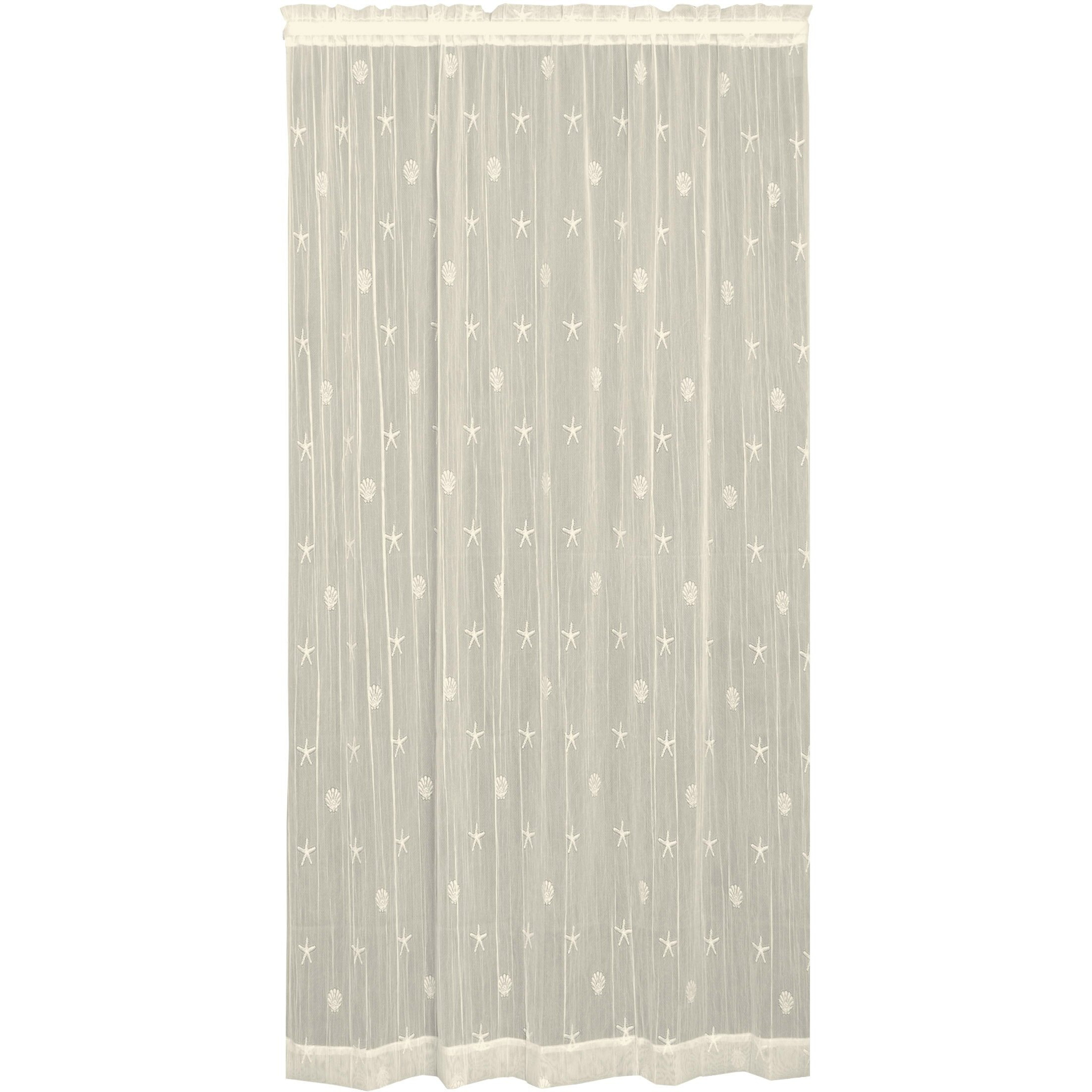 Heritage Lace 7175E-4596 45 x 96 in Sand Shell Panel  Ecru