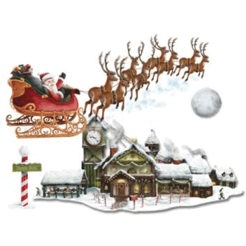 Beistle - 20204 - Santas Sleigh And Workshop Props- Pack of 12