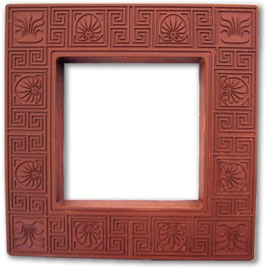 garden Molds XF-KEY8046 Key Pattern Picture Frame Mold- Set of 2