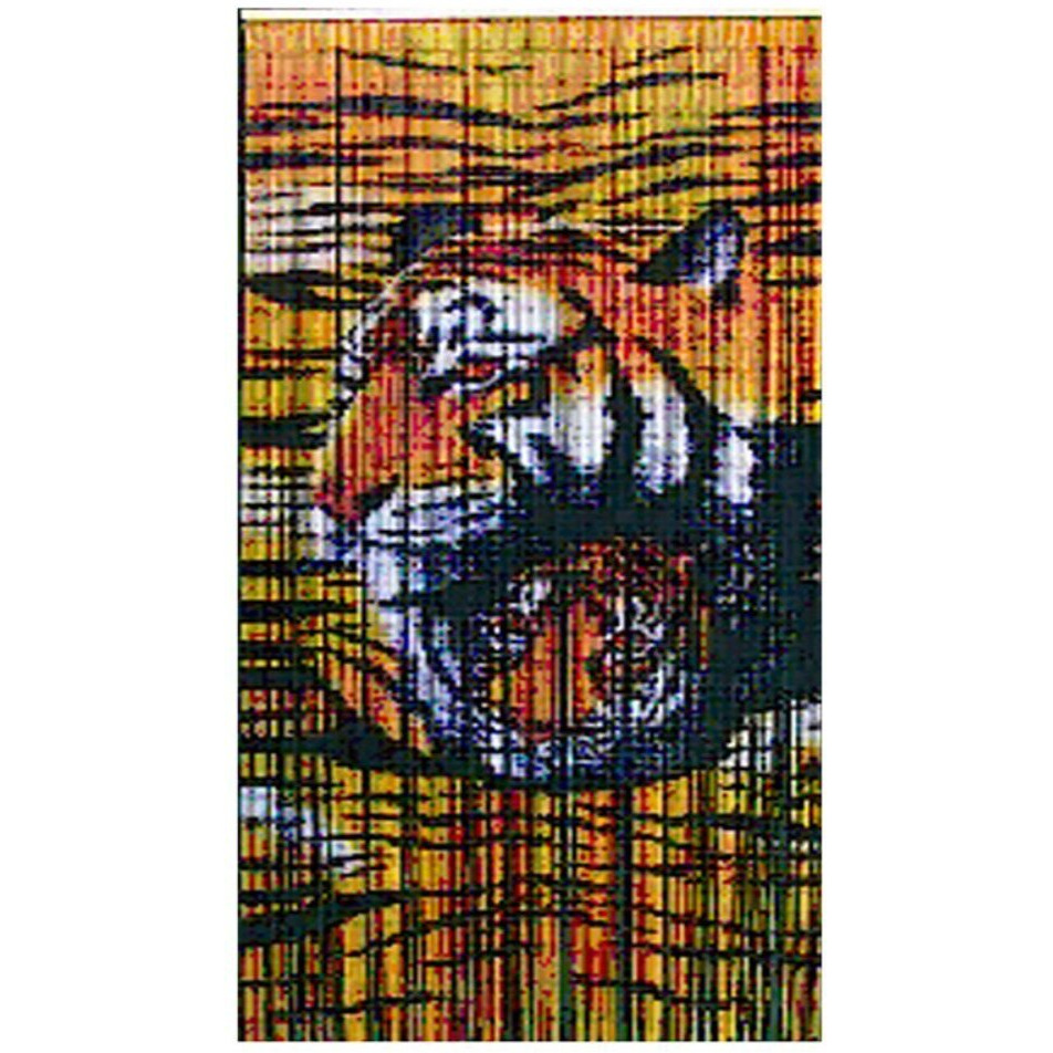 Bamboo54 5258 Tigers curtain - Natural Bamboo