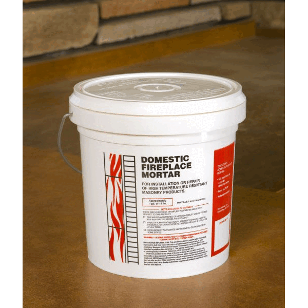 Lindemann 720611 Domestic Fireplace Mortar 15lb