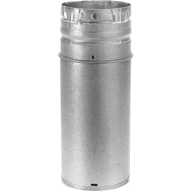 Duravent 3PVL-A12R 3 x 12 in Adjustable Pellet Vent Pipe