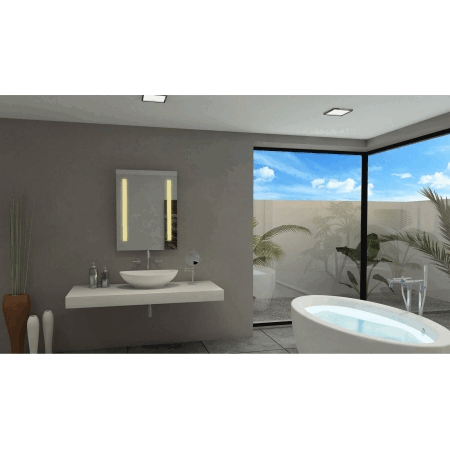 Paris Mirror VERA24323000 24 x 32 in Verano Illuminated LED Mirror with 3000K Product Of china