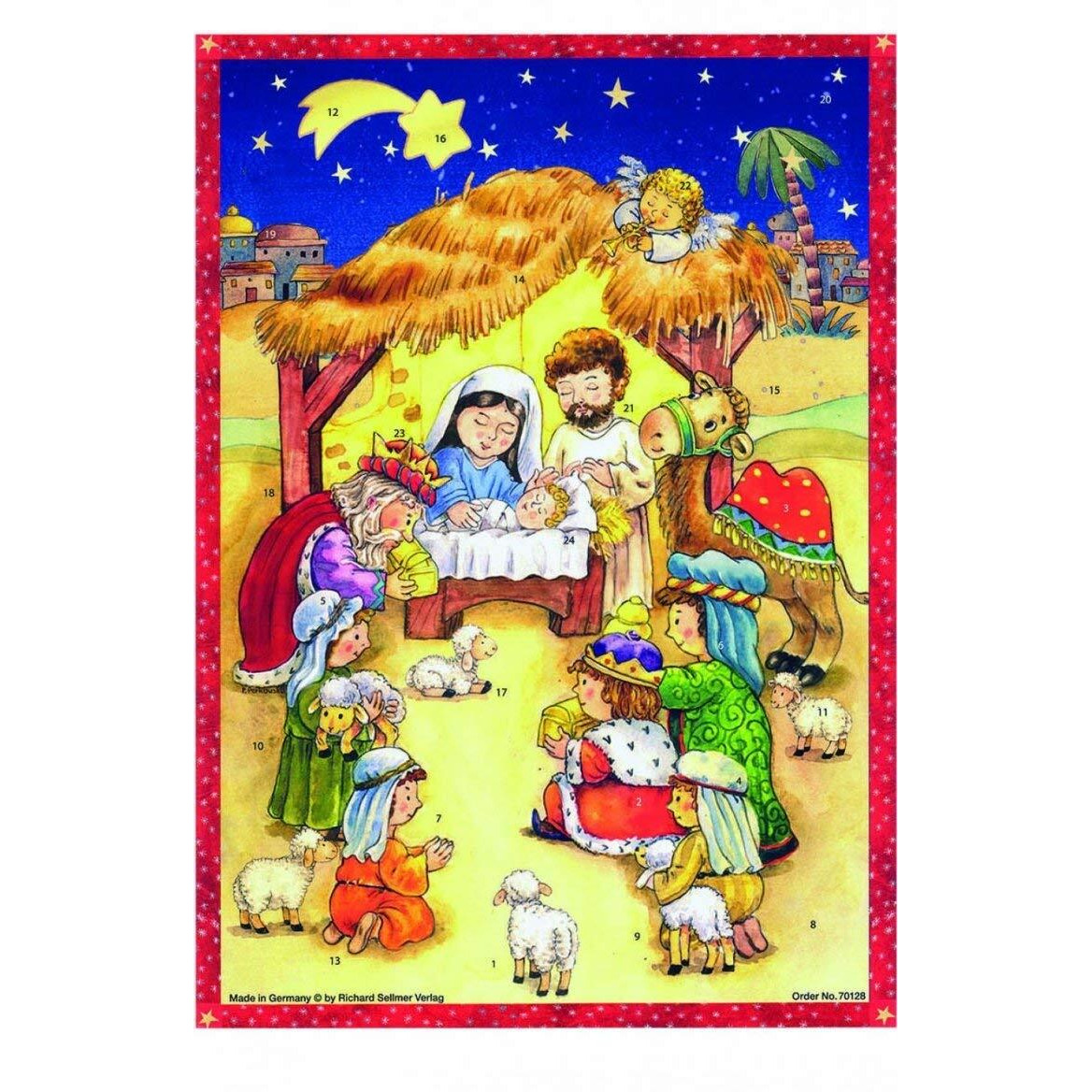 Alexander Taron ADV70128 Sellmer Advent - Manger Scene