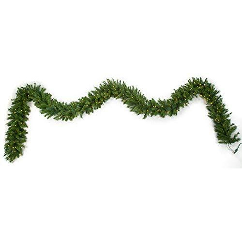 25 ft Mixed Pine garland  green