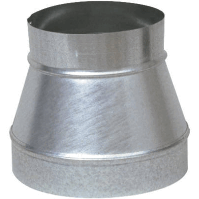 gV0787 7 x 6 in galvanized Taper Reducer & Increaser