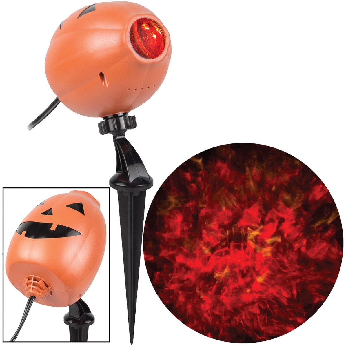 gemmy SS225461g Projection Light Fireblaze