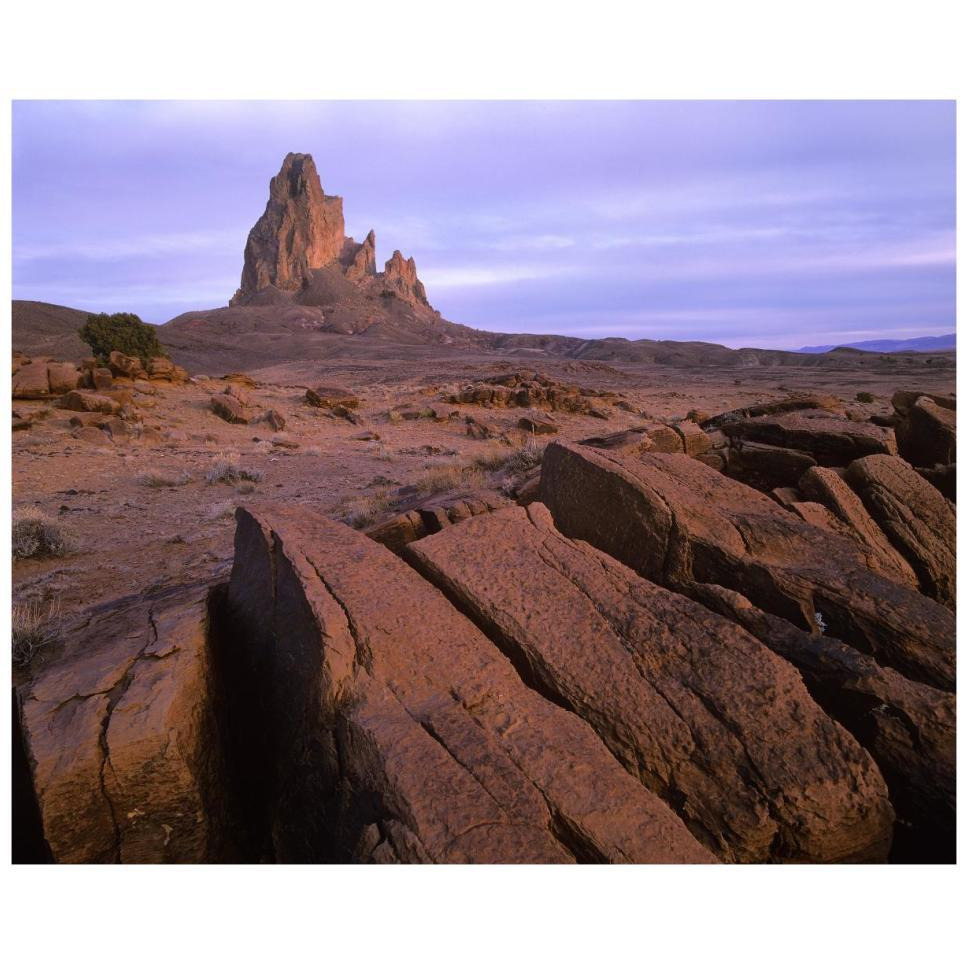 Agathla Peak, the basalt core of an extinct volcano, Monument Valley, Arizona-Paper Art-37&quotx30"