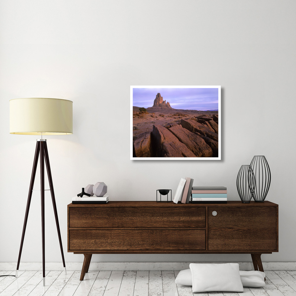 Agathla Peak, the basalt core of an extinct volcano, Monument Valley, Arizona-Paper Art-37&quotx30"