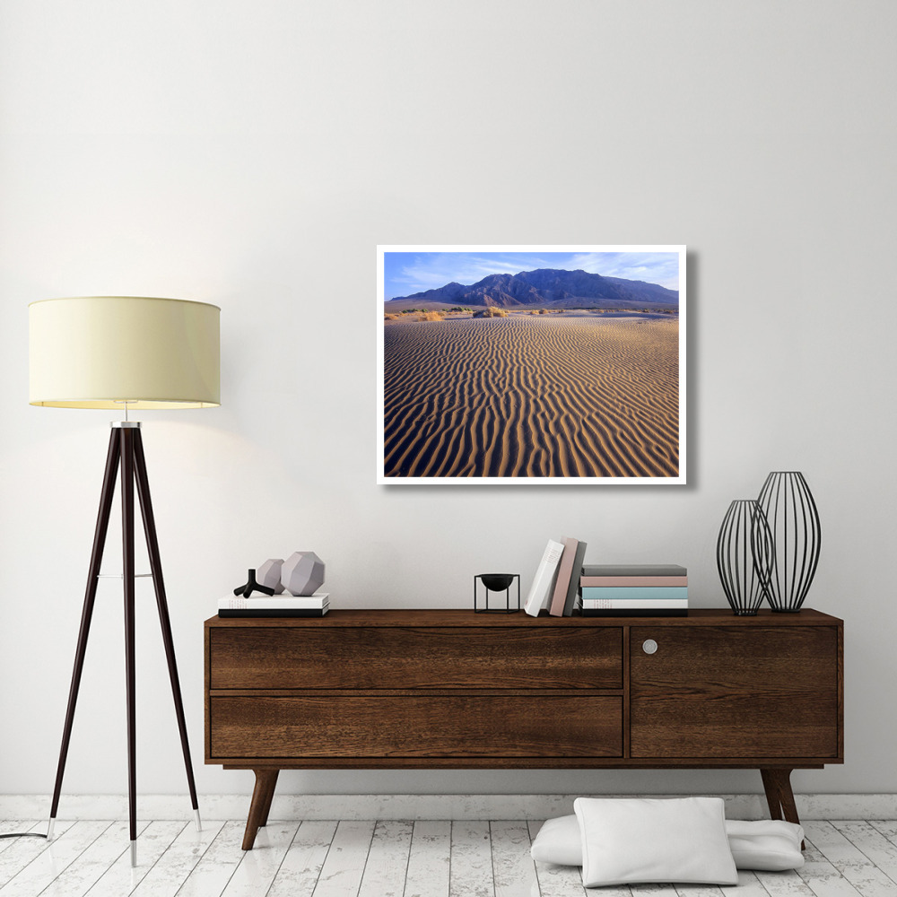 Tucki Mountain and Mesquite Flat Sand Dunes, Death Valley National Park, California-Paper Art-42&quotx32"