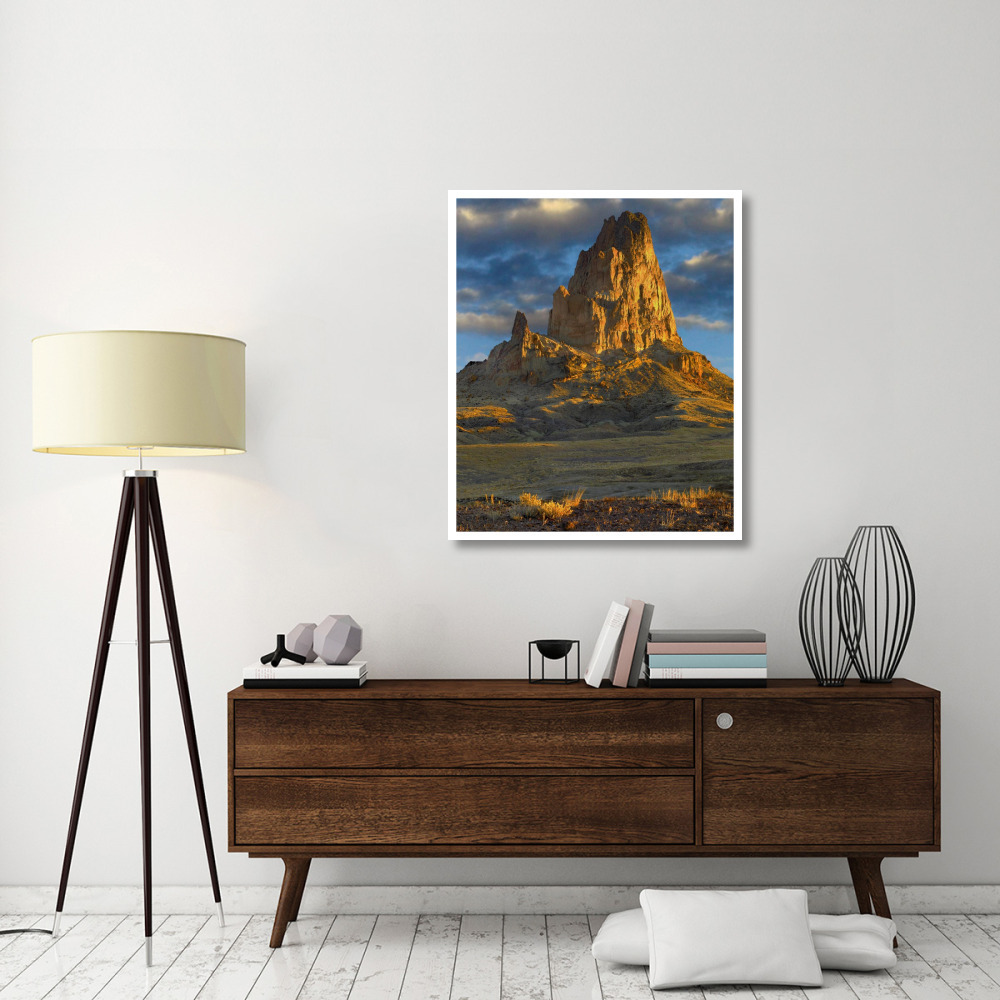 Agathla Peak, the basalt core of an extinct volcano, Monument Valley Navajo Tribal Park, Arizona-Paper Art-35.2&quotx42"