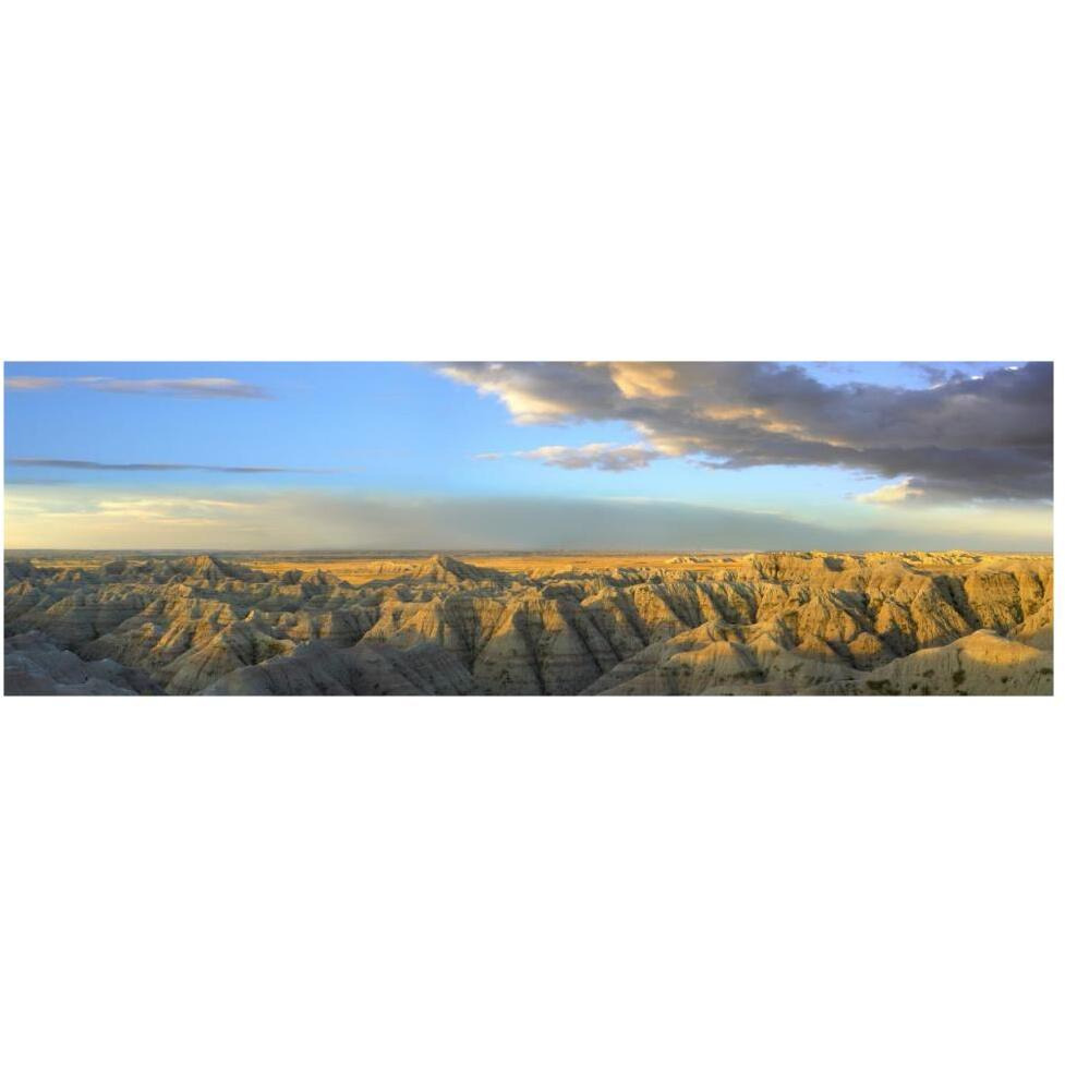 White River Overlook, Badlands National Park, South Dakota-Paper Art-56&quotx20"