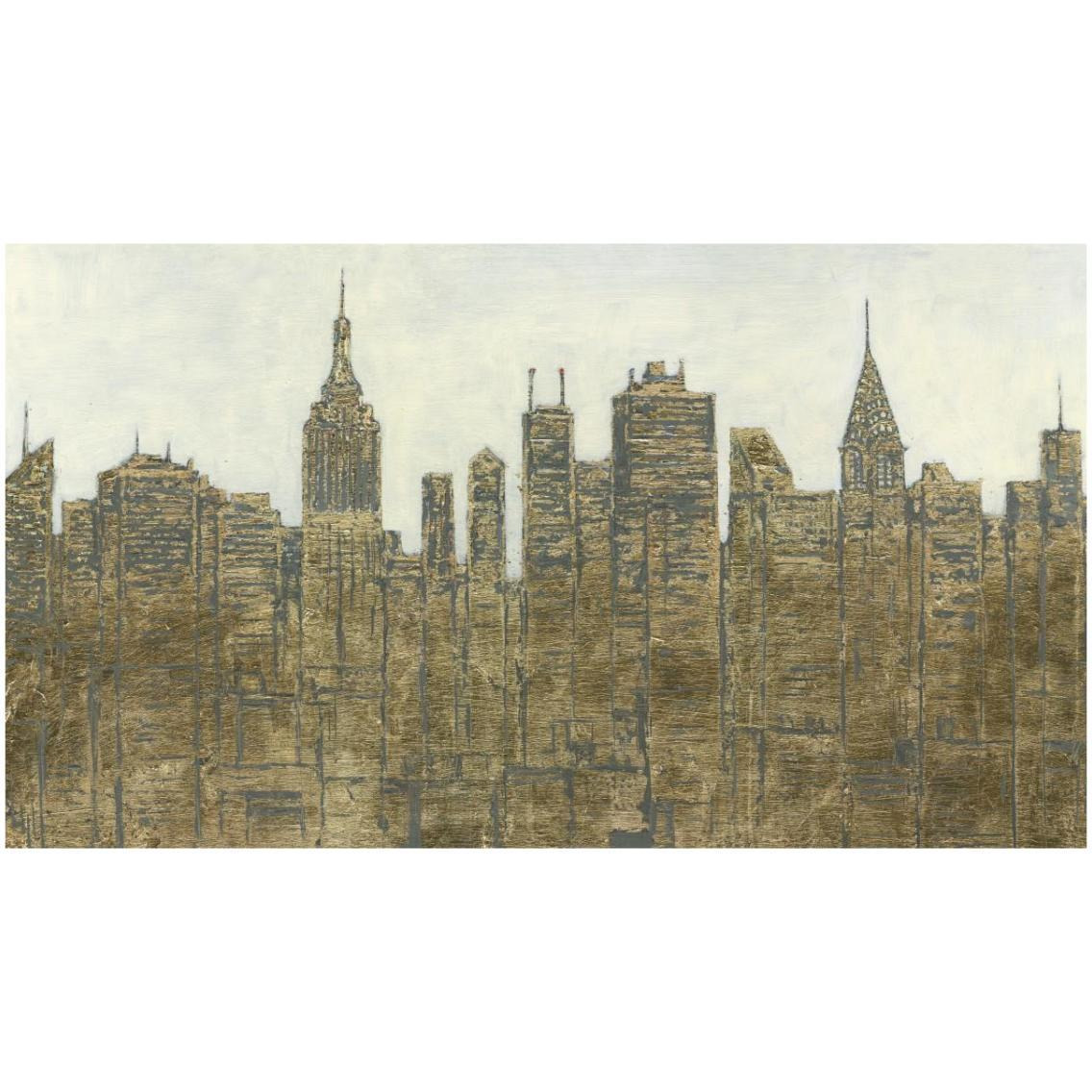 Lavish Skyline -Paper Art-32&quotx18.8"