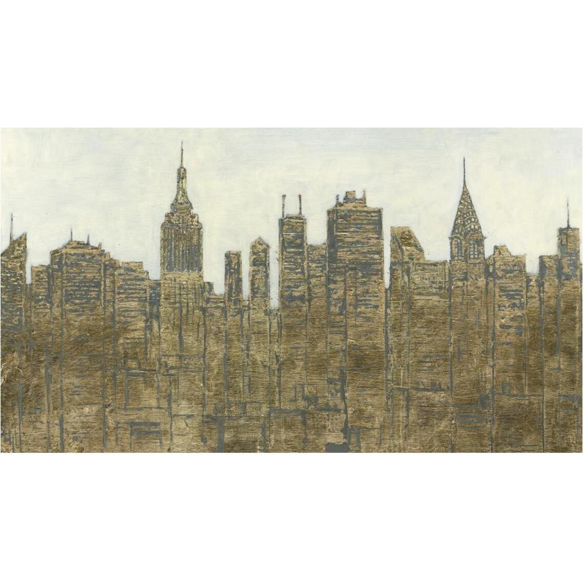 Lavish Skyline -Paper Art-38&quotx22.16"