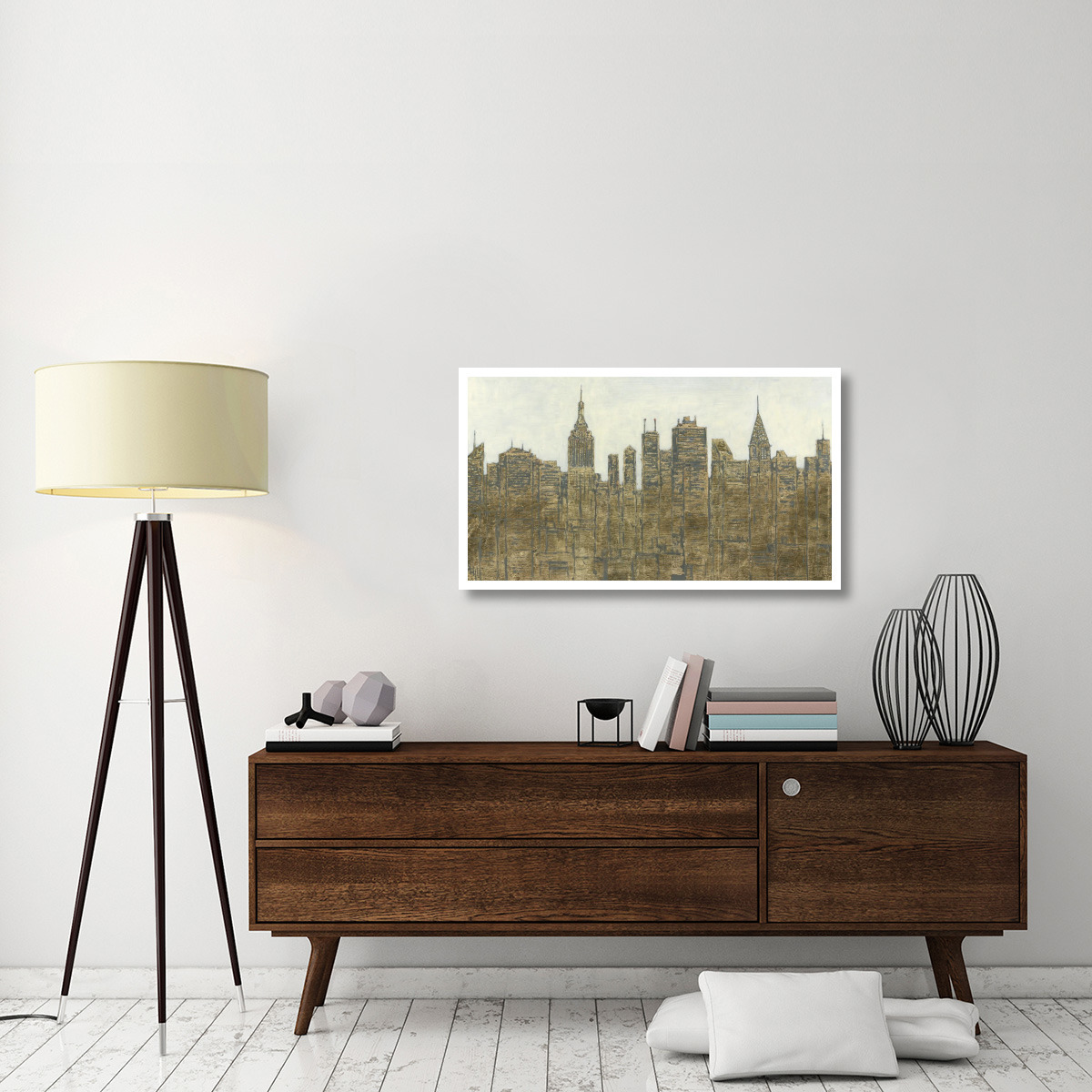 Lavish Skyline -Paper Art-42&quotx24.4"