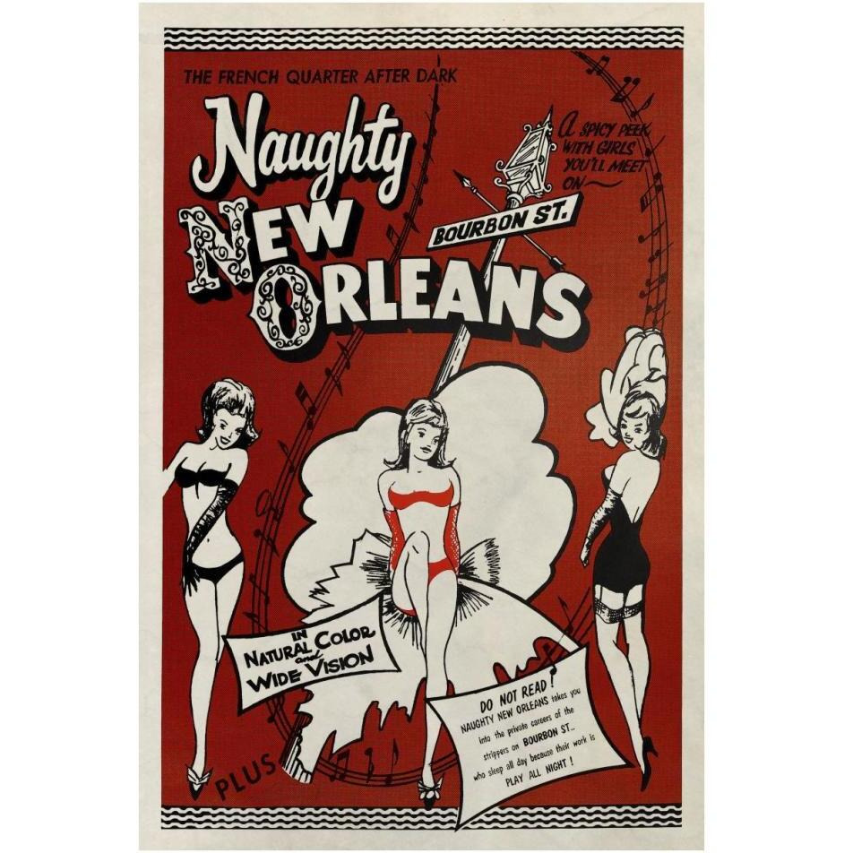 Vintage Vices Naughty New Orleans-Paper Art-26&quotx38"