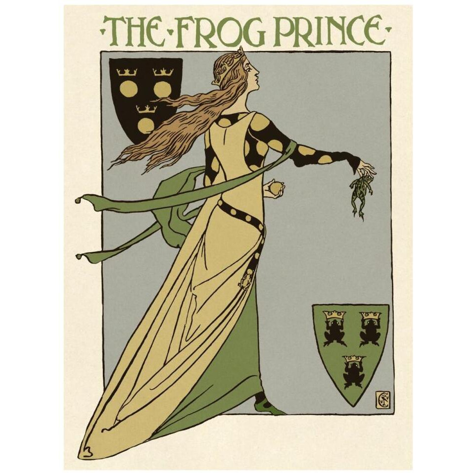 Frog Prince Title Page-Paper Art-26&quotx34"