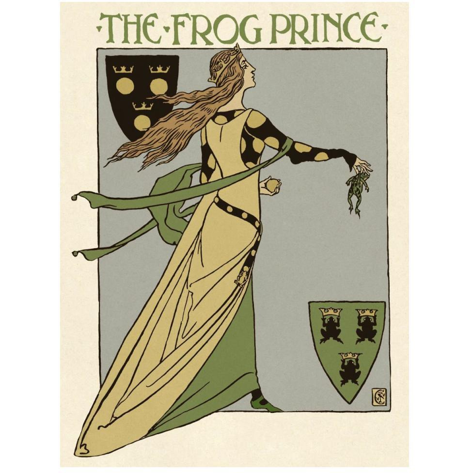 Frog Prince Title Page-Paper Art-38&quotx50"