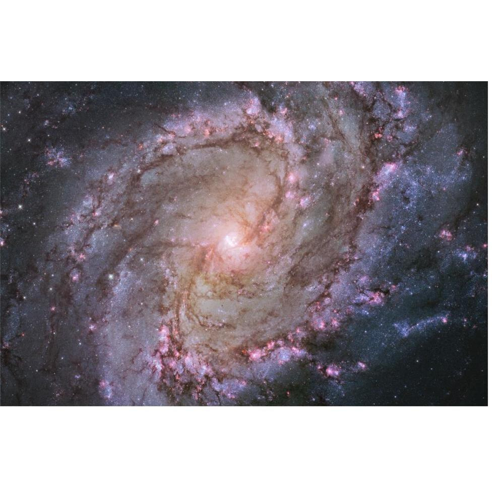 M83 - Spiral Galaxy-Paper Art-62&quotx42"