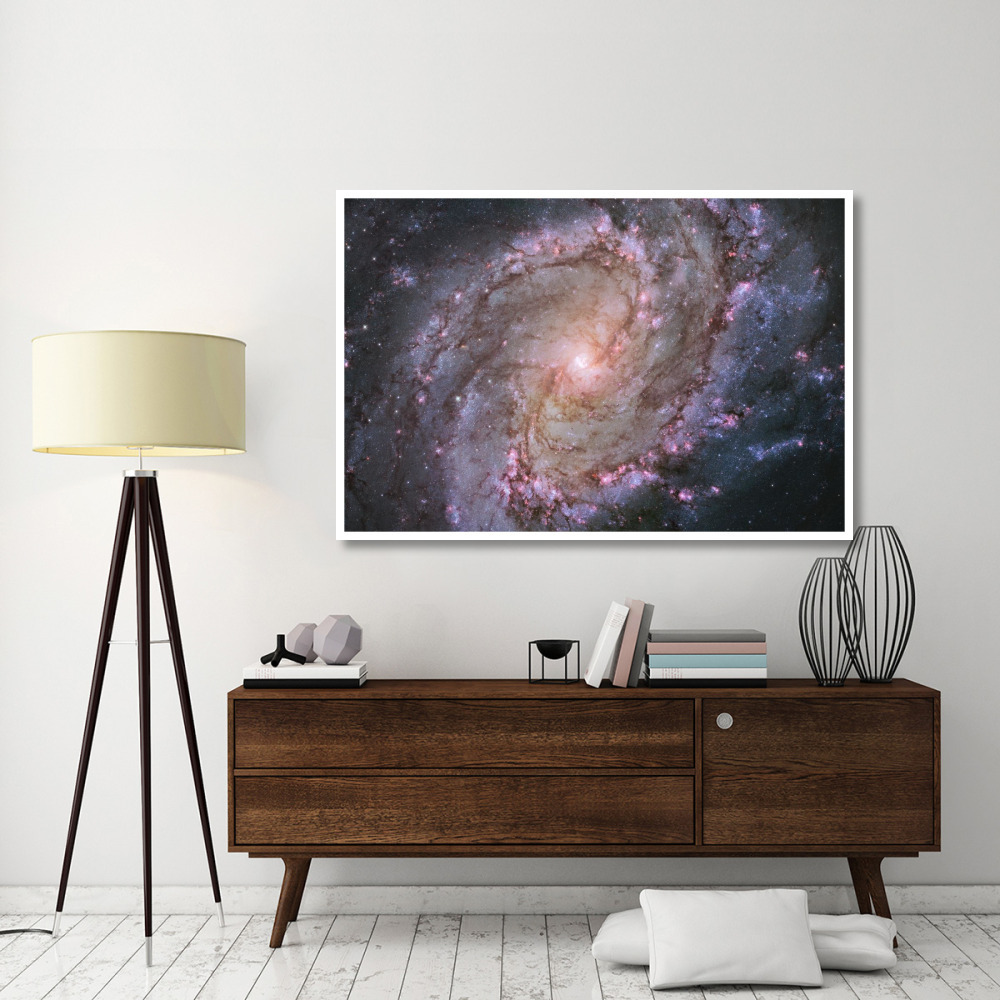 M83 - Spiral Galaxy-Paper Art-62&quotx42"