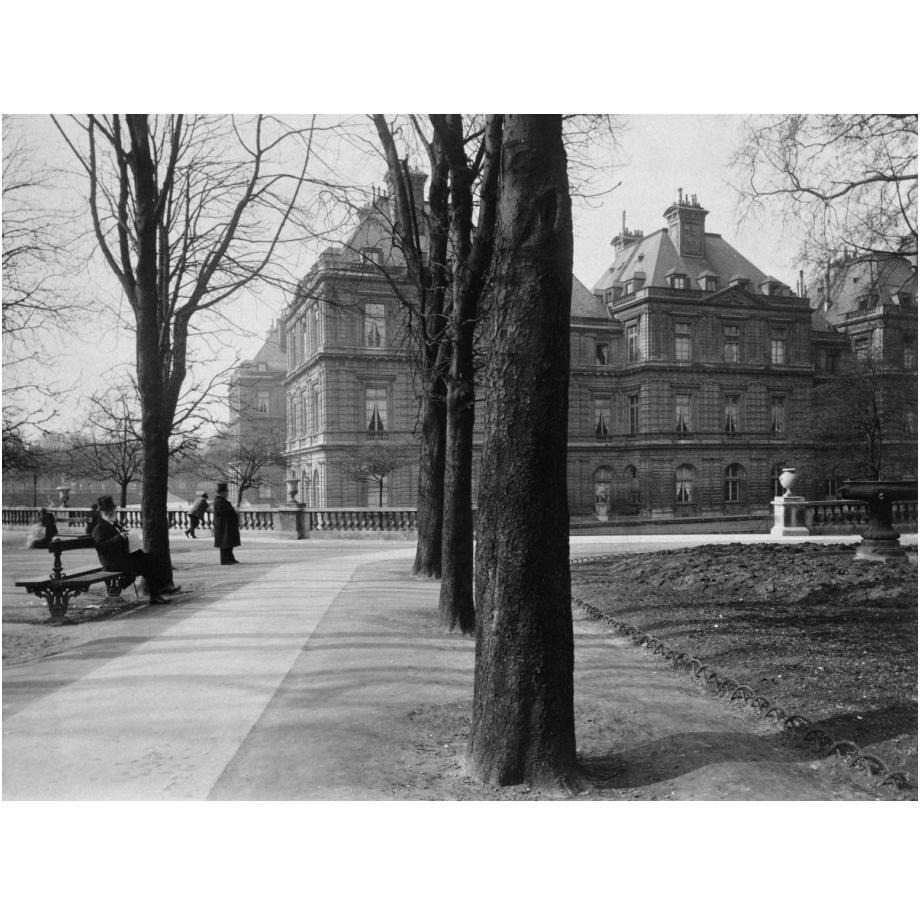 Paris, 1902-1903 - Luxembourg Gardens-Paper Art-24&quotx19"