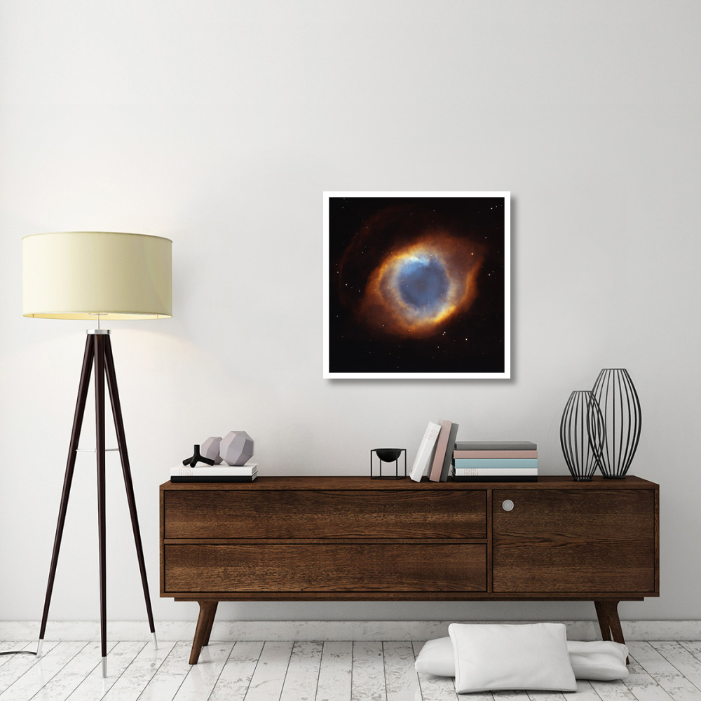 Helix Nebula - a Gaseous Envelope Expelled By a Dying Star-Paper Art-32&quotx32"